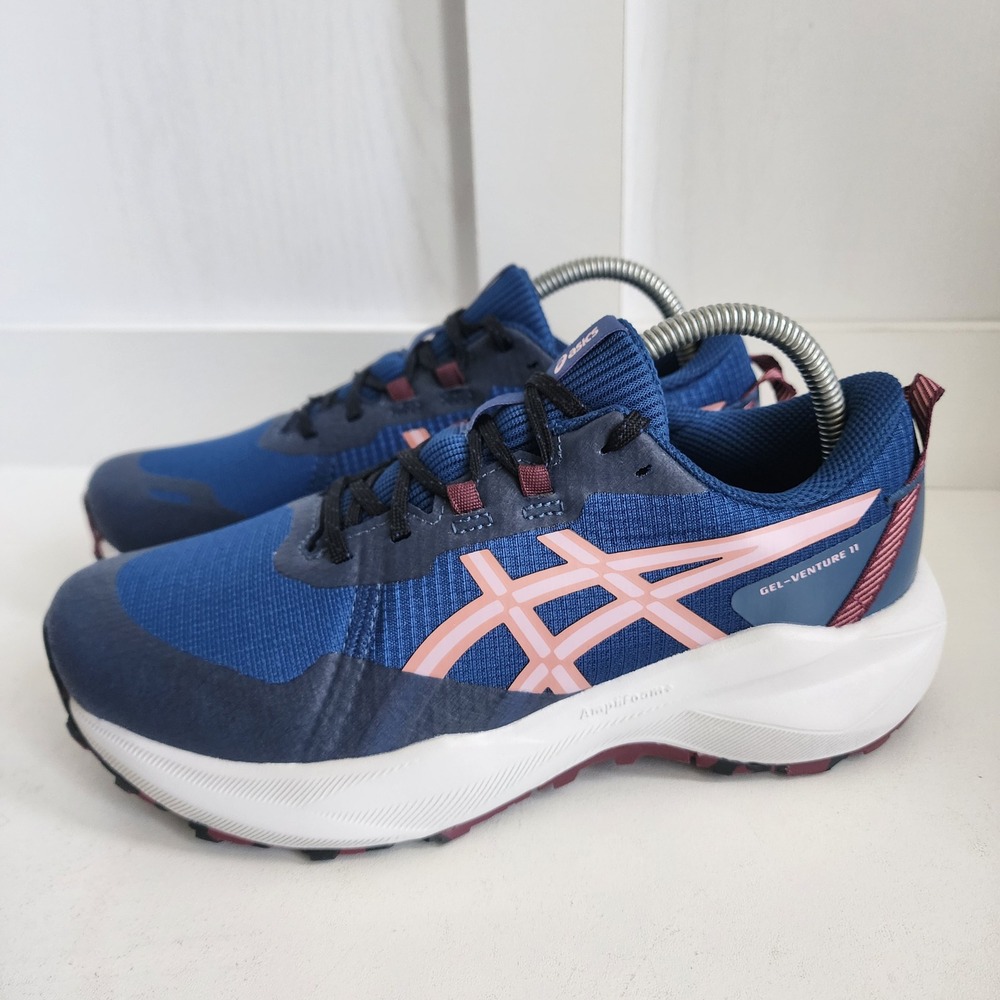 ASICS Gel-Venture 9 Women's 8.5 *Wide* Trail Running Shoes Indigo Blue 1012B932